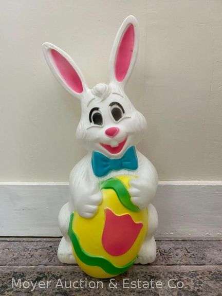 Easter Bunny Blow Mold, with Cord, 27"h