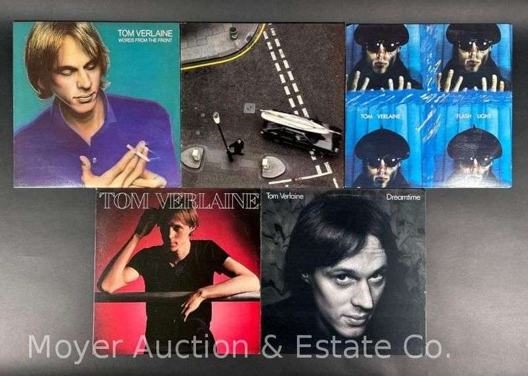 (5) Tom Verlaine Record Albums image