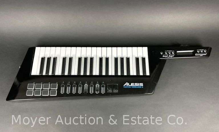 Alesis Vortex Wireless 2 USB MIDI Keytar Controller, with Accessories, 36"w image