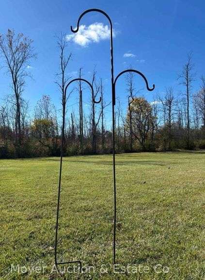 (2) Shepherds Hooks, 71"-90" Overall image