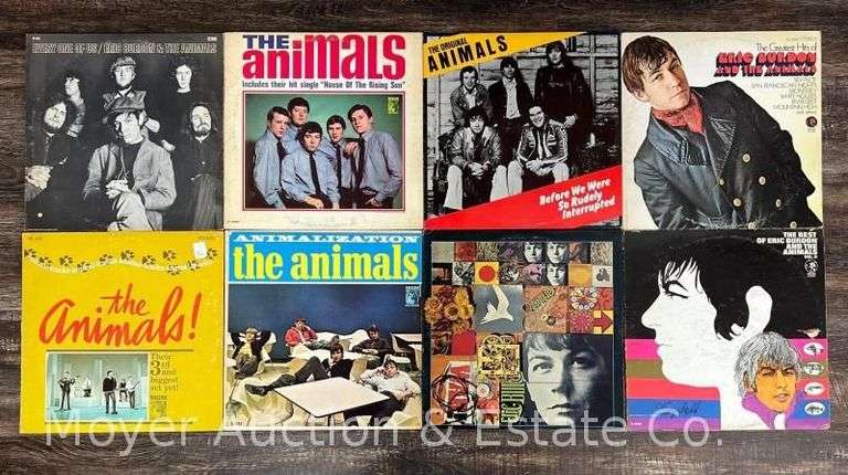 (8) The Animals Record Albums image