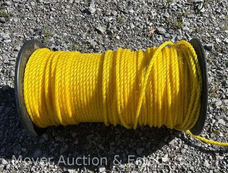 Partial Spool of Yellow Rope image