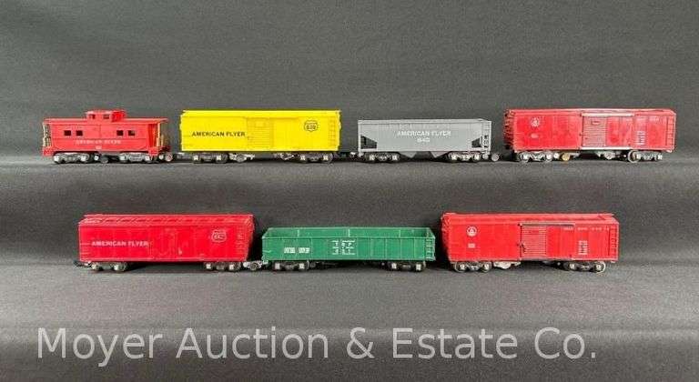 (7) American Flyer S Gauge Freight Cars image