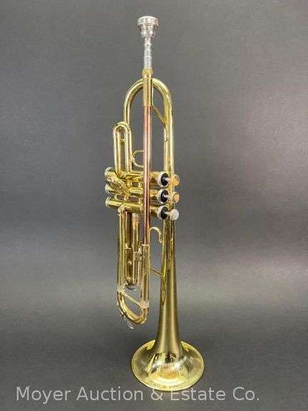 Trumpet, Unknown Maker, with Case image