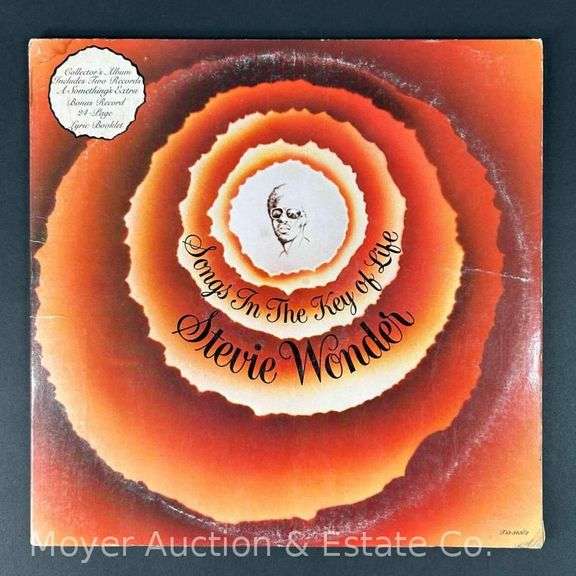 Stevie Wonder "Songs in the Key of Life" Record Album, T13-34062 image
