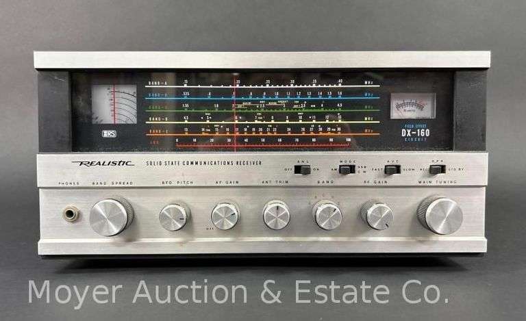 Realistic DX-160 Solid State Communications Receiver image