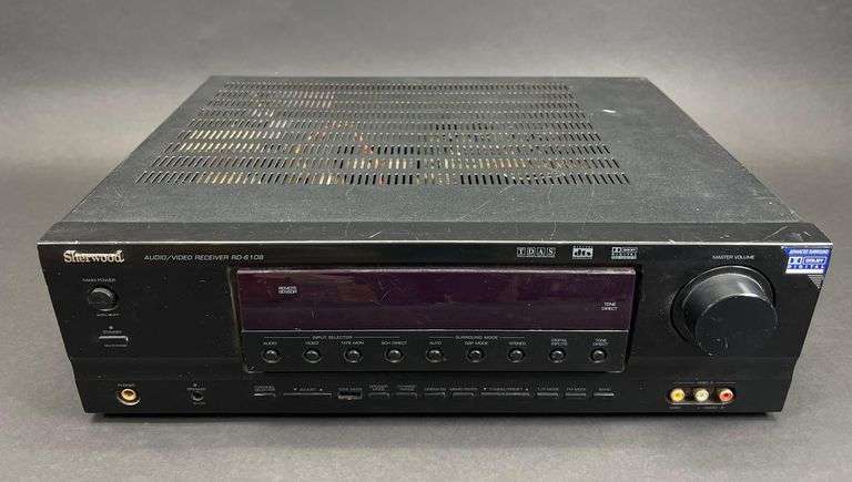 Sherwood RD-6108 Audio/Video Receiver, Missing 2 Buttons image