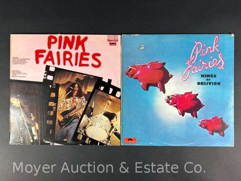 (2) Pink Fairies Record Albums image