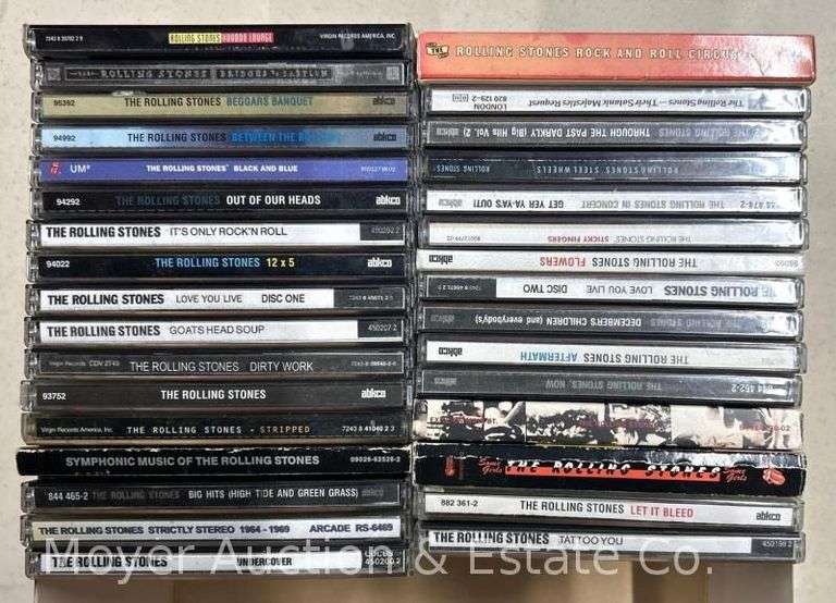 (32) Rolling Stones CD's image