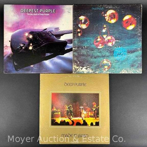 (3) Deep Purple Record Albums image