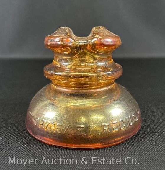 Corning Pyrex Carnival Glass Insulator image