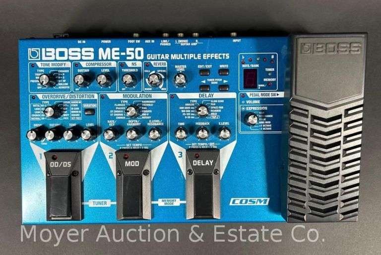 Boss ME-50 Multiple-Effects Guitar Pedal image