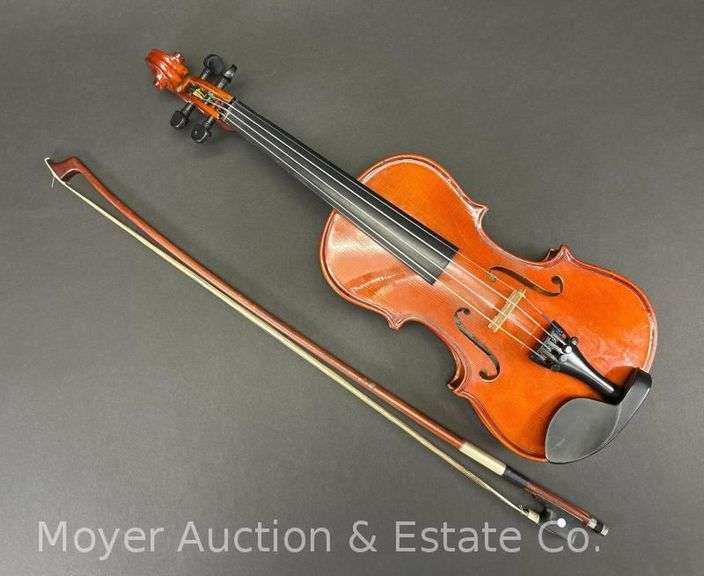 Menzel 1/8 Size Violin, with Bow and Case image
