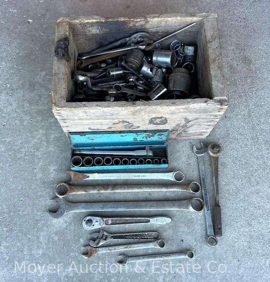 Large Group of Asst. Williams, Wrenches, Sockets, Etc. image