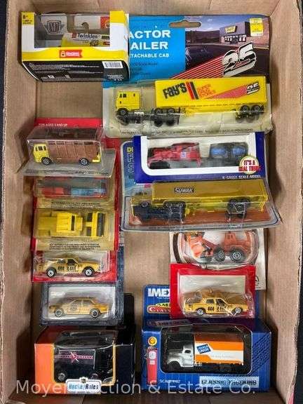 Group of Asst. Model Die-Cast Cars, on Original Cards image