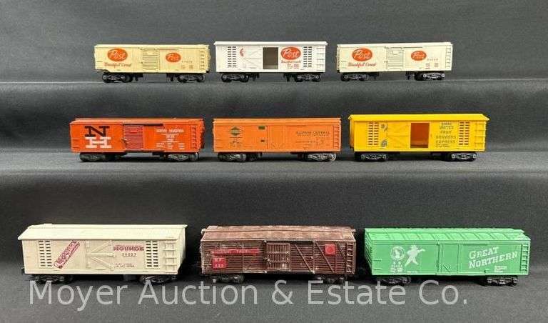 (9) American Flyer S Gauge Box Cars image