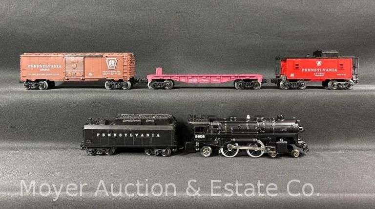 Lionel No. 31907 J.C. Penney Pennsylvania Flyer Train Set, with Original Boxes