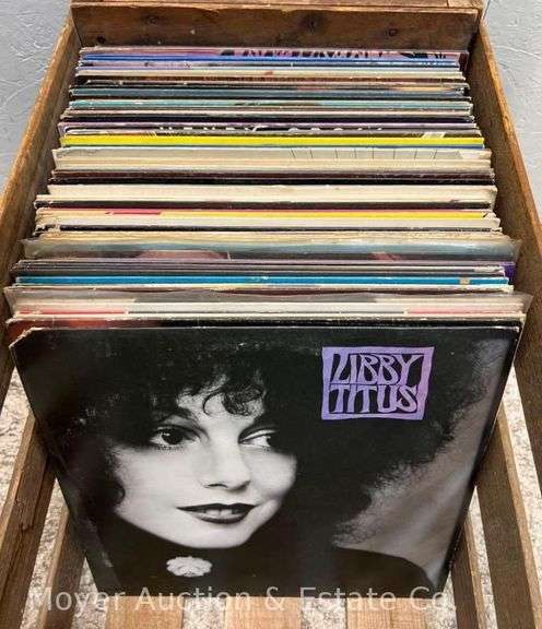 (60) Asst. Record Albums image