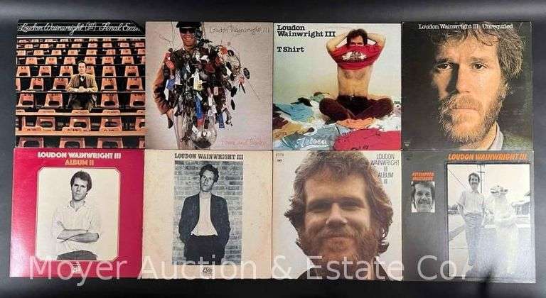 (8) Loudon Wainwright III Record Albums image