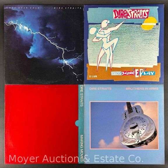 (4) Dire Straits Record Albums image