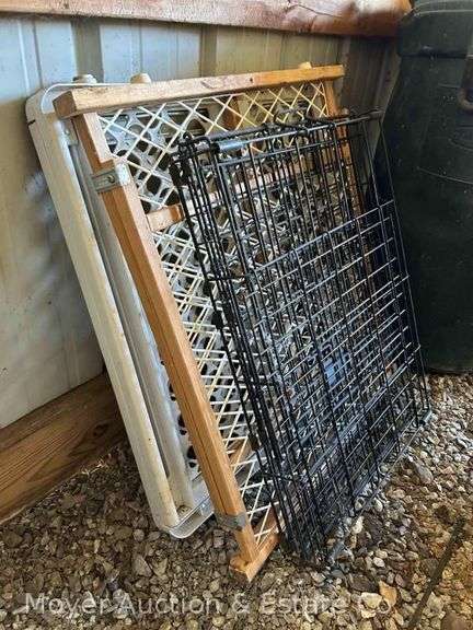 Dog Crate and 2 Gates image