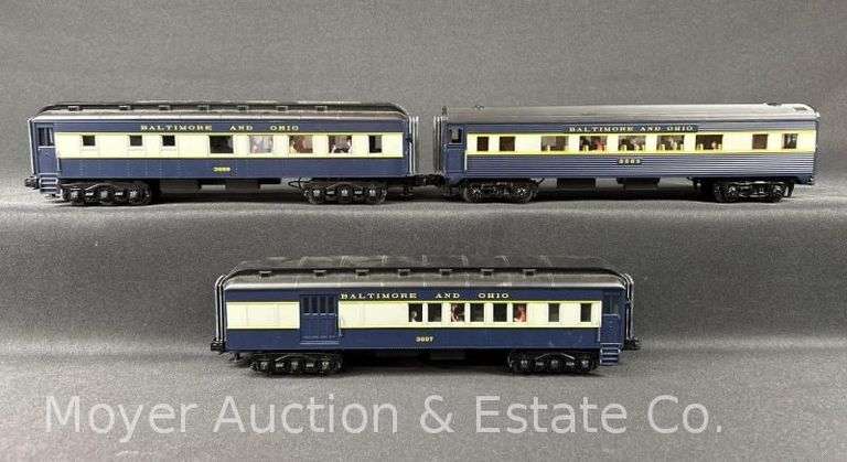 (3) MTH Baltimore & Ohio Passenger Cars image