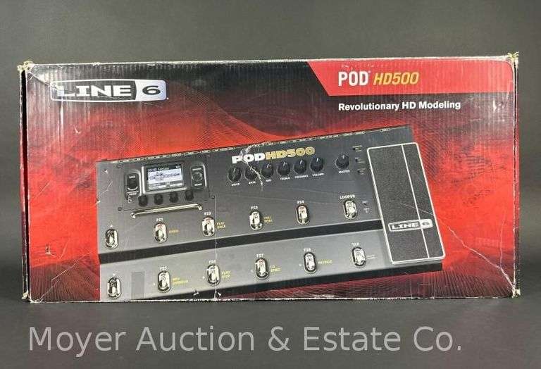 Line 6 POD HD500 Multi-Effect Modeler, with Original Box image