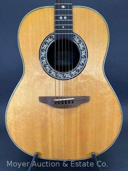 Ovation Model 1112 Acoustic Guitar, with Ovation Hard Case image
