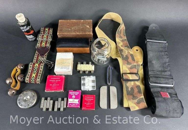 Guitar Straps, Pitch Pipes, Instrument Accessories, Etc. image