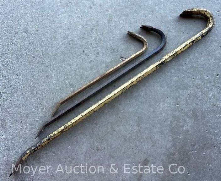 (3) Pry Bars, 16"-36" Long image