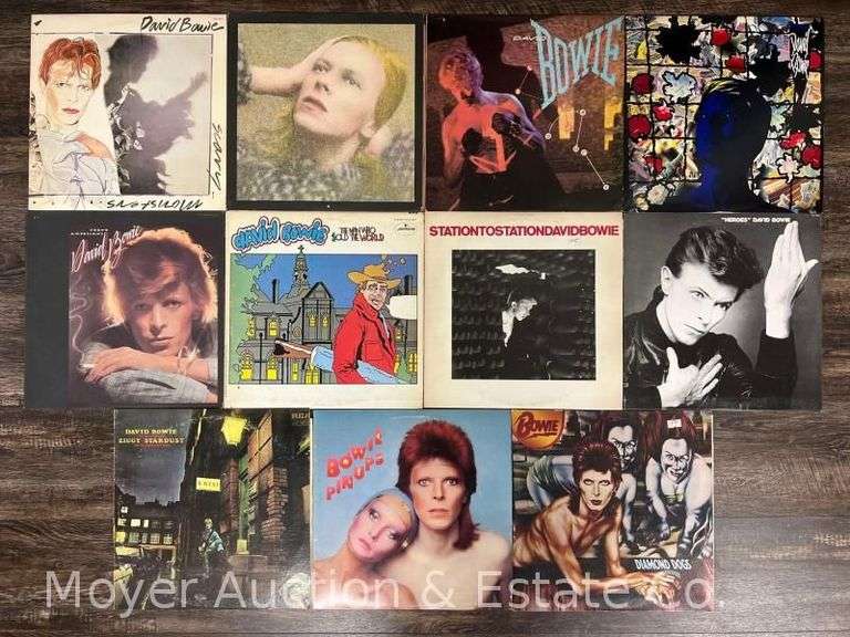 (11) David Bowie Record Albums image