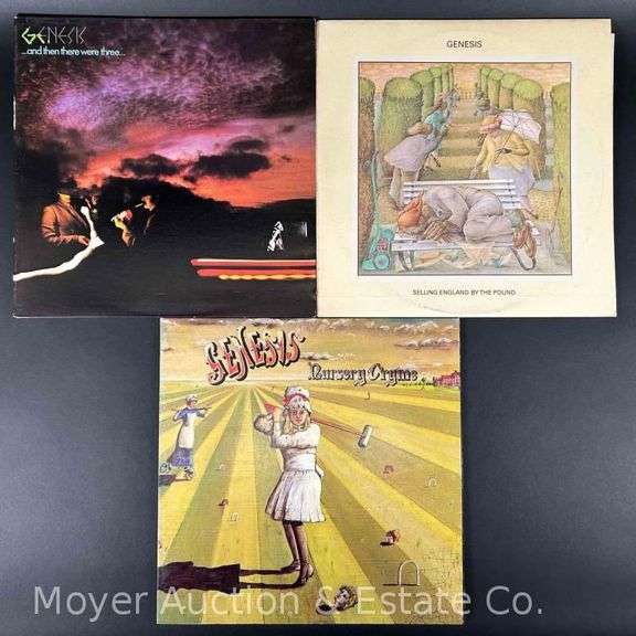 (3) Genesis Record Albums image
