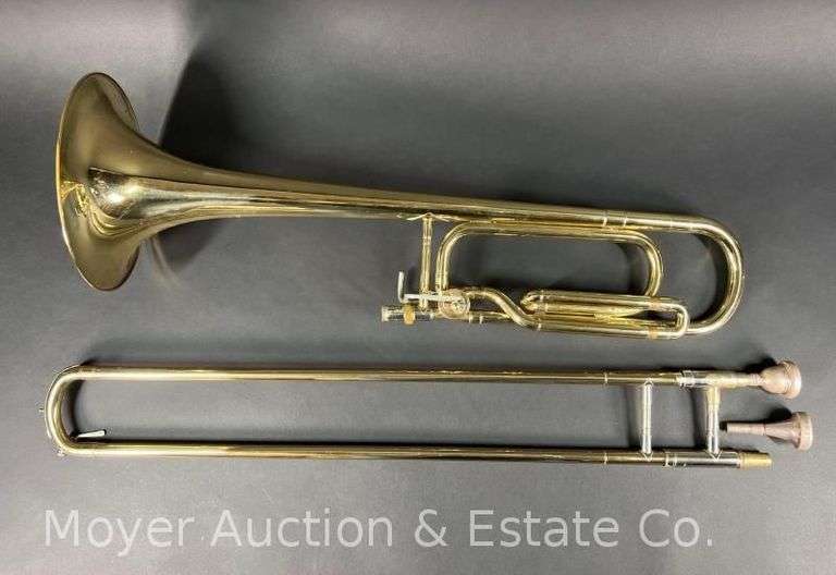 Conn Trombone, with Case and Accessories image