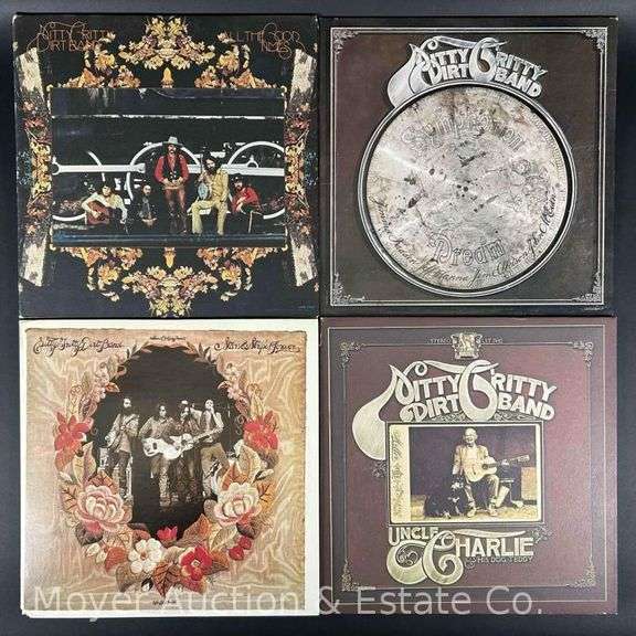 (4) Nitty Gritty Dirt Band Record Albums image