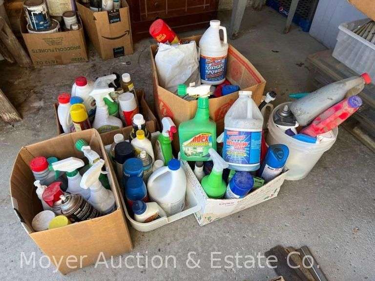 Group of Asst. Cleaning Supplies and Chemicals image