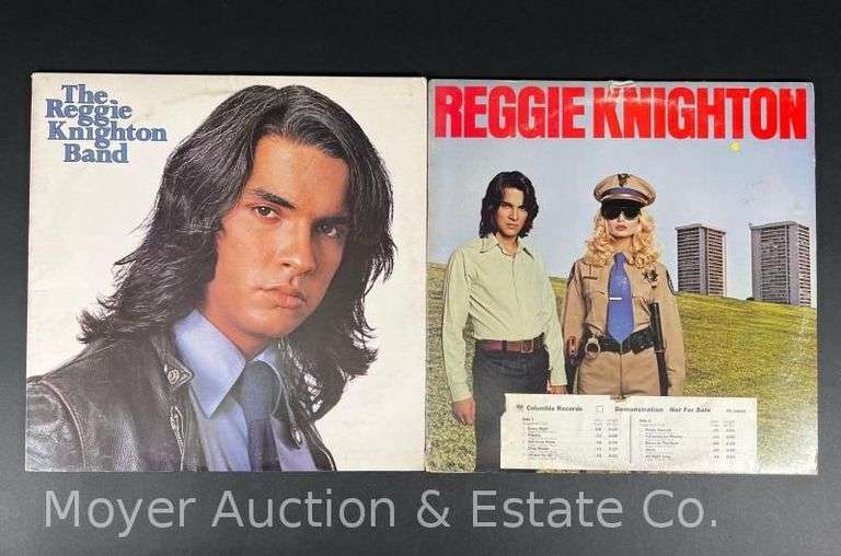 (2) Reggie Knighton Record Albums image