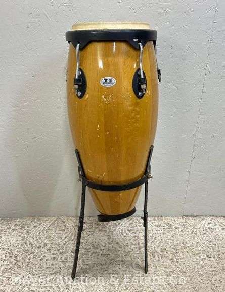 TJ Percussion Conga Drum, with Stand image