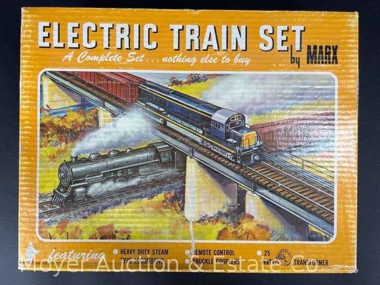 Marx Electric Train Set, No. 4205, with Original Box