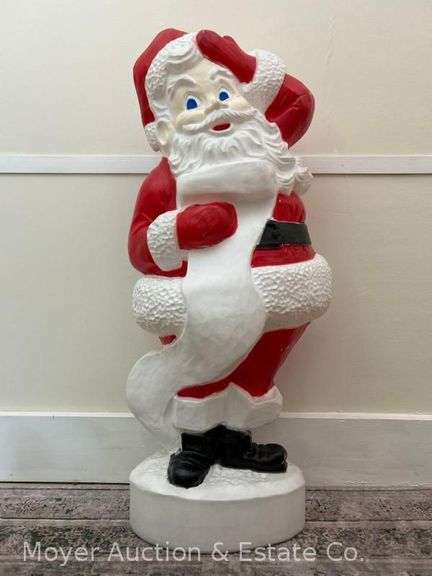 Santa Claus Blow Mold, with Cord, 43"h