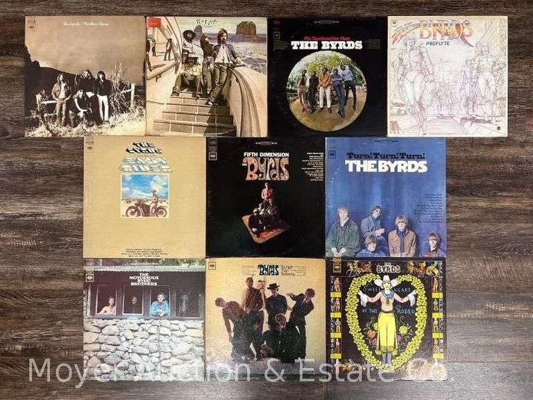 (10) The Byrds Record Albums image