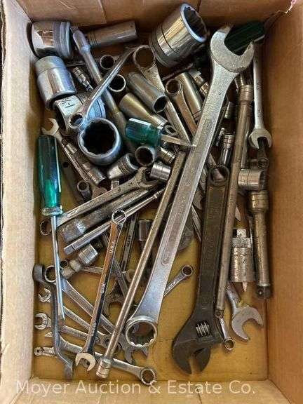 Group of Asst. S-K Wrenches, Sockets, Screw Drivers, Etc. image