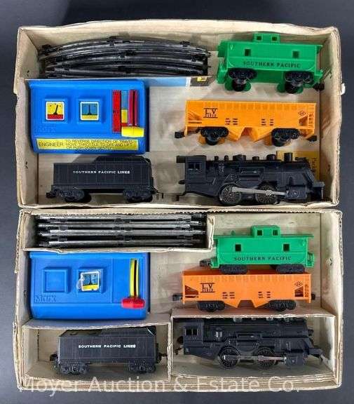 (2) Marx "The Reliable" Train Sets, One with Original Box image