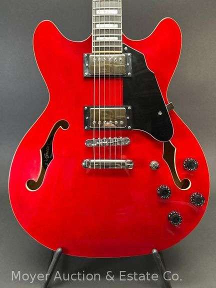 Grote "335 Style" Semi-Hollow Electric Guitar image