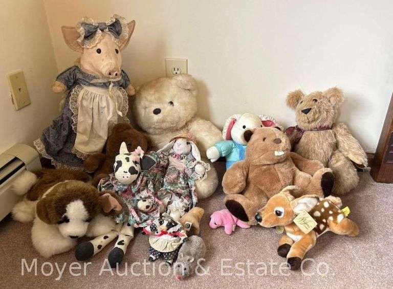 Group of Stuffed Animals image