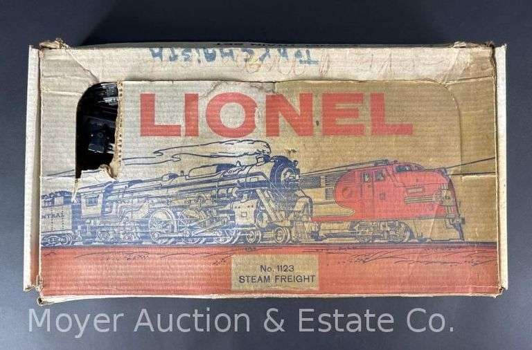 Lionel No. 1123 Steam Freight Set, with Original Box, Unknown Completion