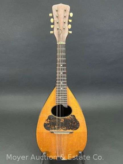 Washburn Model 1915/Style 1613 Bowl Back Mandolin, 24" Overall Length image