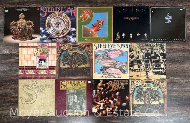 (13) Steeleye Span Record Albums image