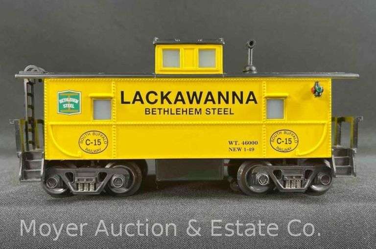RMT Lackawanna Bethlehem Steel Center Cupola Caboose, No. C-15, with Original Box image
