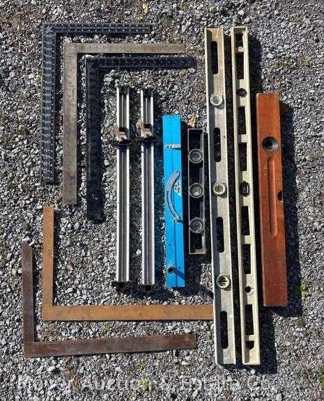 Group of Levels, Squares, Straight Edges, Etc. image