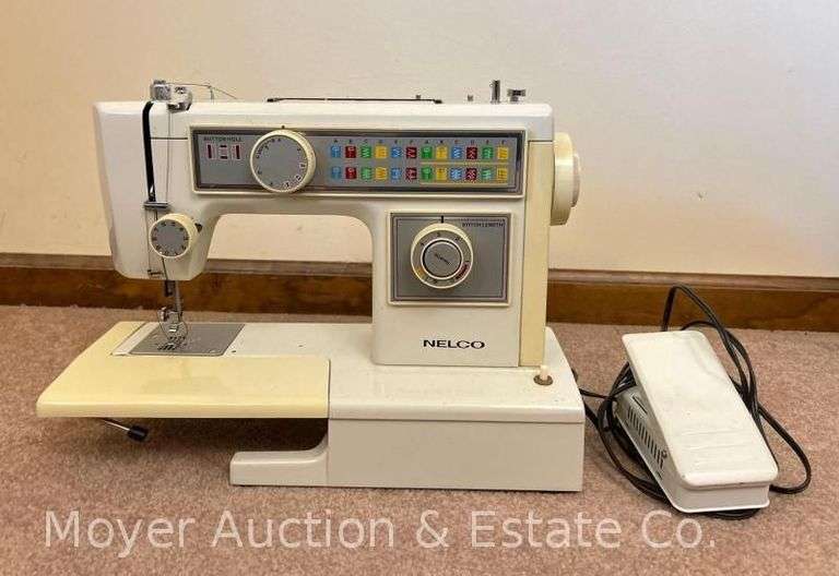 Nelco Sewing Machine, with Carry Case image